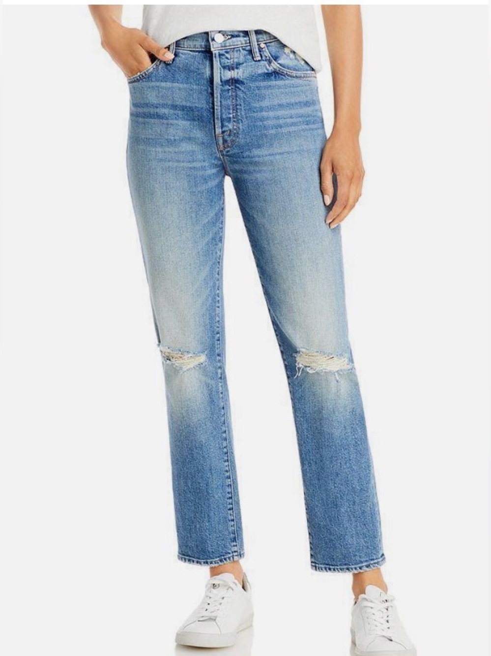 MOTHER The Trickster Ankle Denim Jeans